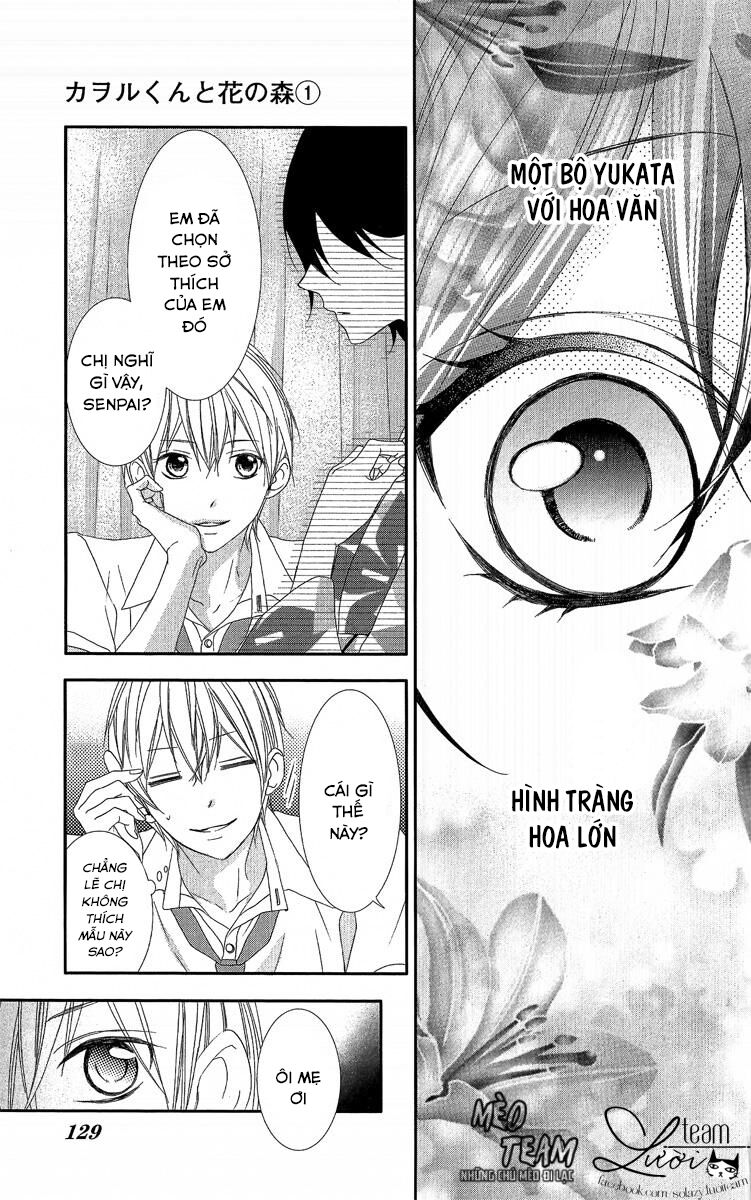 Kaworu-kun to hana no mori: Chapter 4