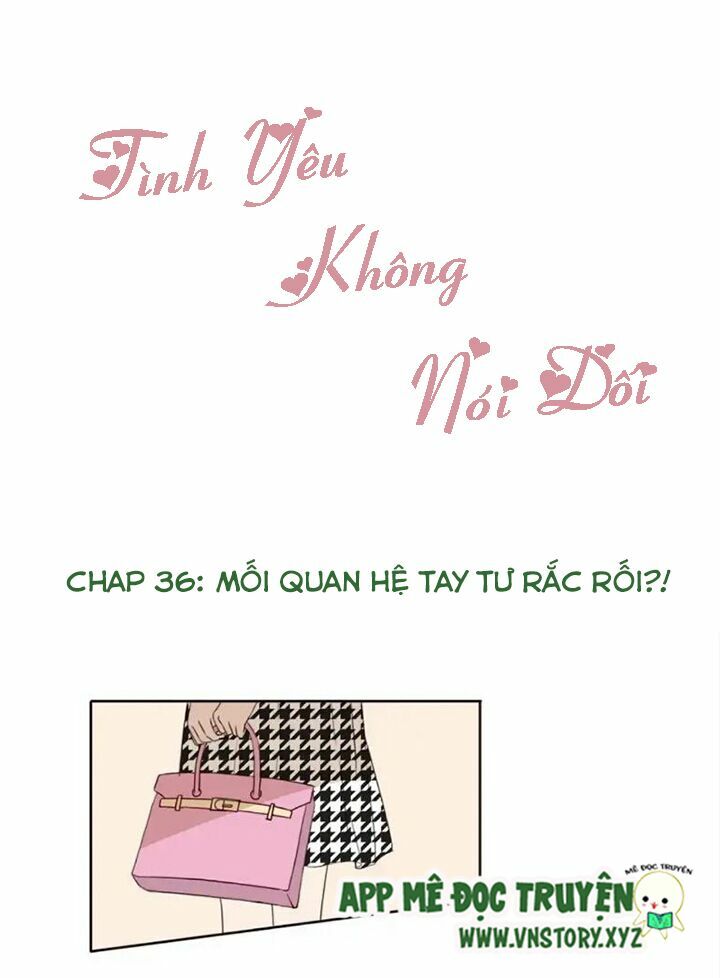 Tình yêu không nói dối: Chapter 36