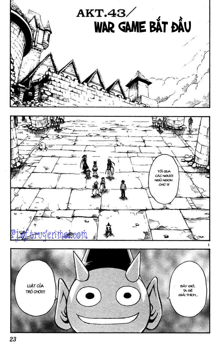 Mar: Chapter 43: - War game bắt đầu