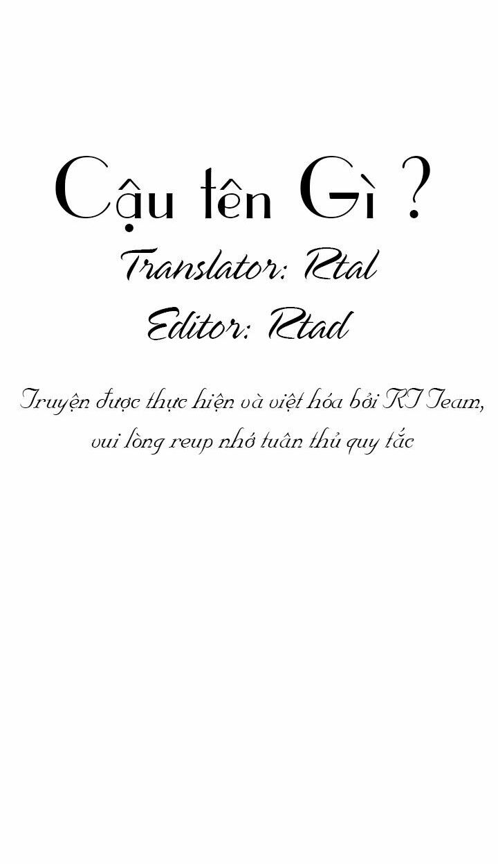 Cậu tên gì ?: Chapter 3: Sao anh dễ dãi vậy anh ới ;;-;;
