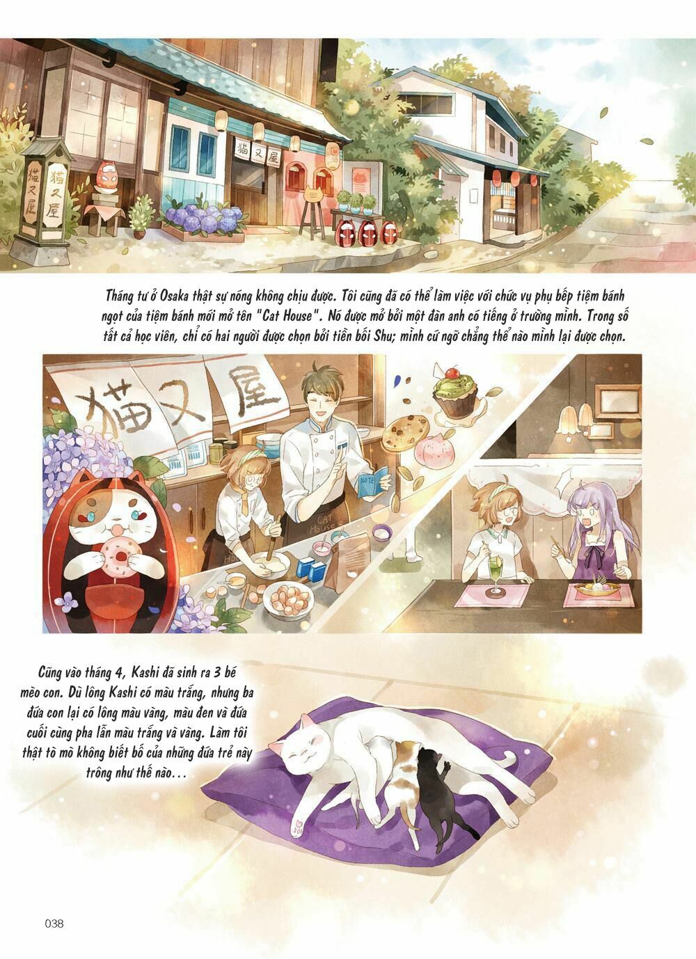 Cậu tên gì ?: Chapter 6: [Oneshot] Chú mèo Kasshi đến từ Osaka