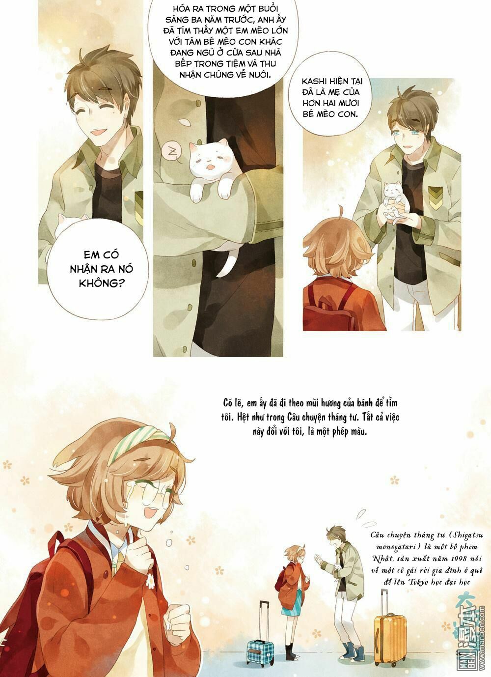 Cậu tên gì ?: Chapter 6: [Oneshot] Chú mèo Kasshi đến từ Osaka