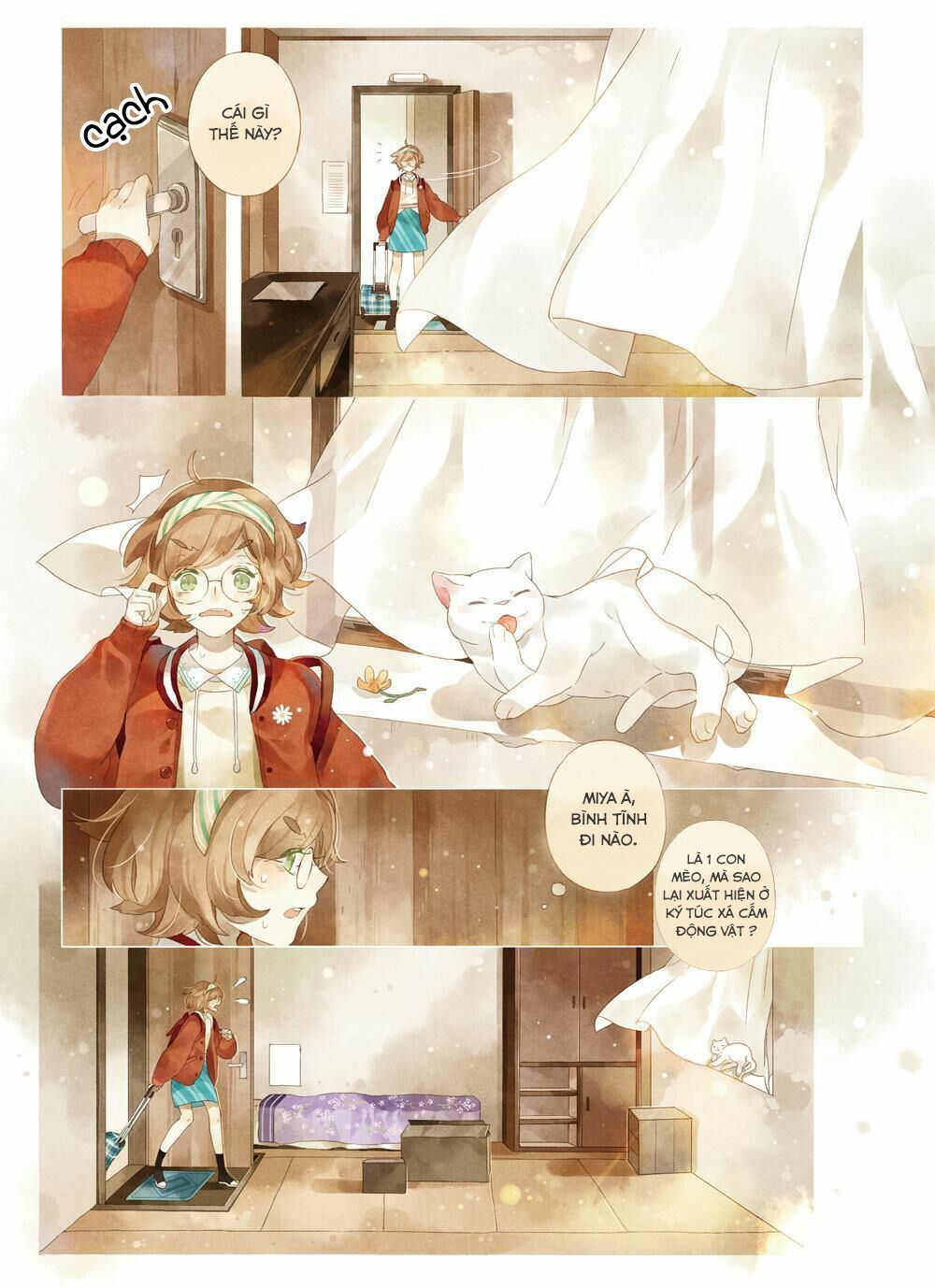 Cậu tên gì ?: Chapter 6: [Oneshot] Chú mèo Kasshi đến từ Osaka