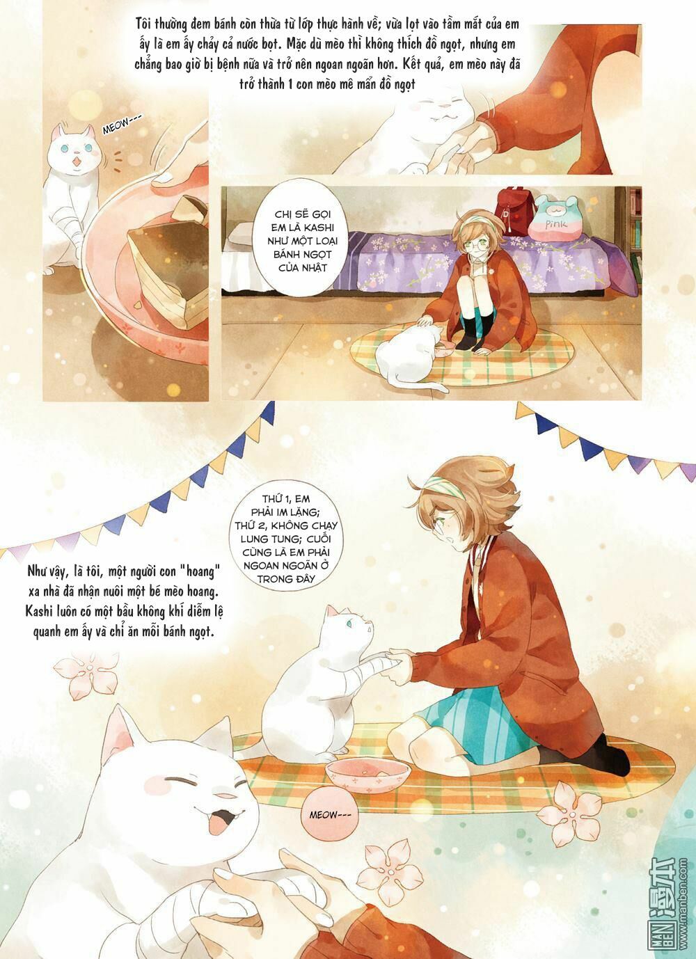 Cậu tên gì ?: Chapter 6: [Oneshot] Chú mèo Kasshi đến từ Osaka
