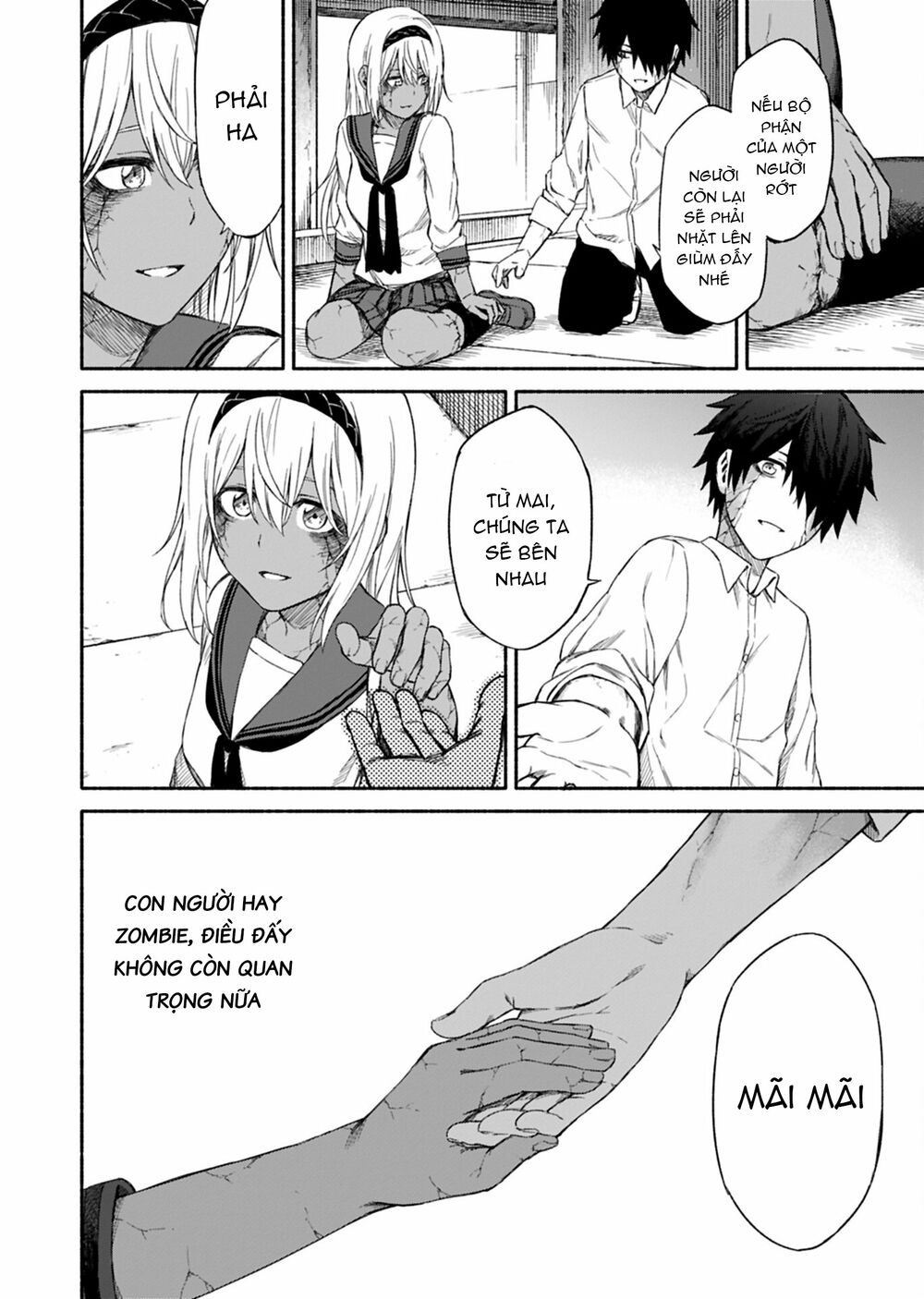Zombi Shoujo no Fujimi-san: Chapter 12: (hết)