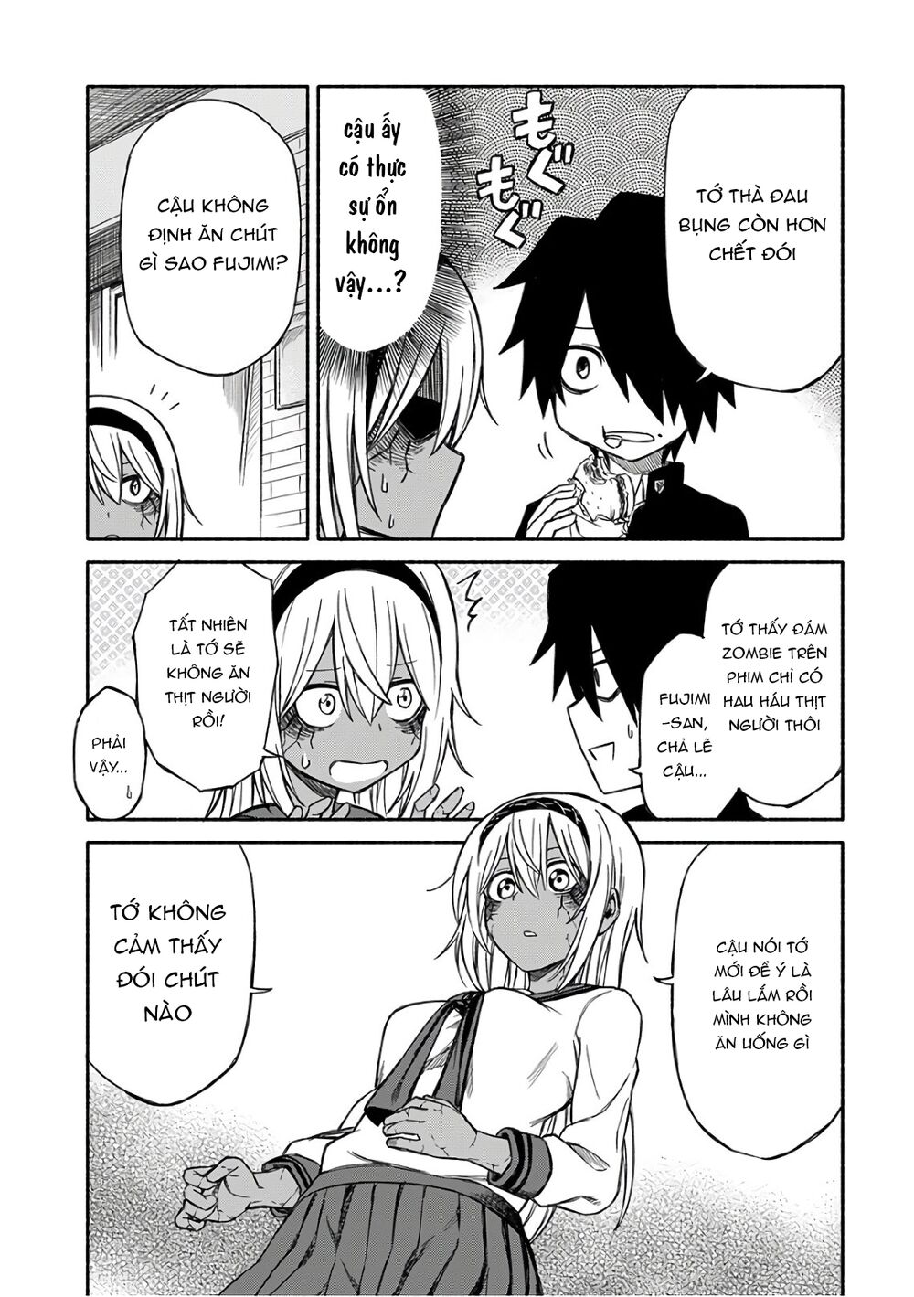 Zombi Shoujo no Fujimi-san: Chapter 3