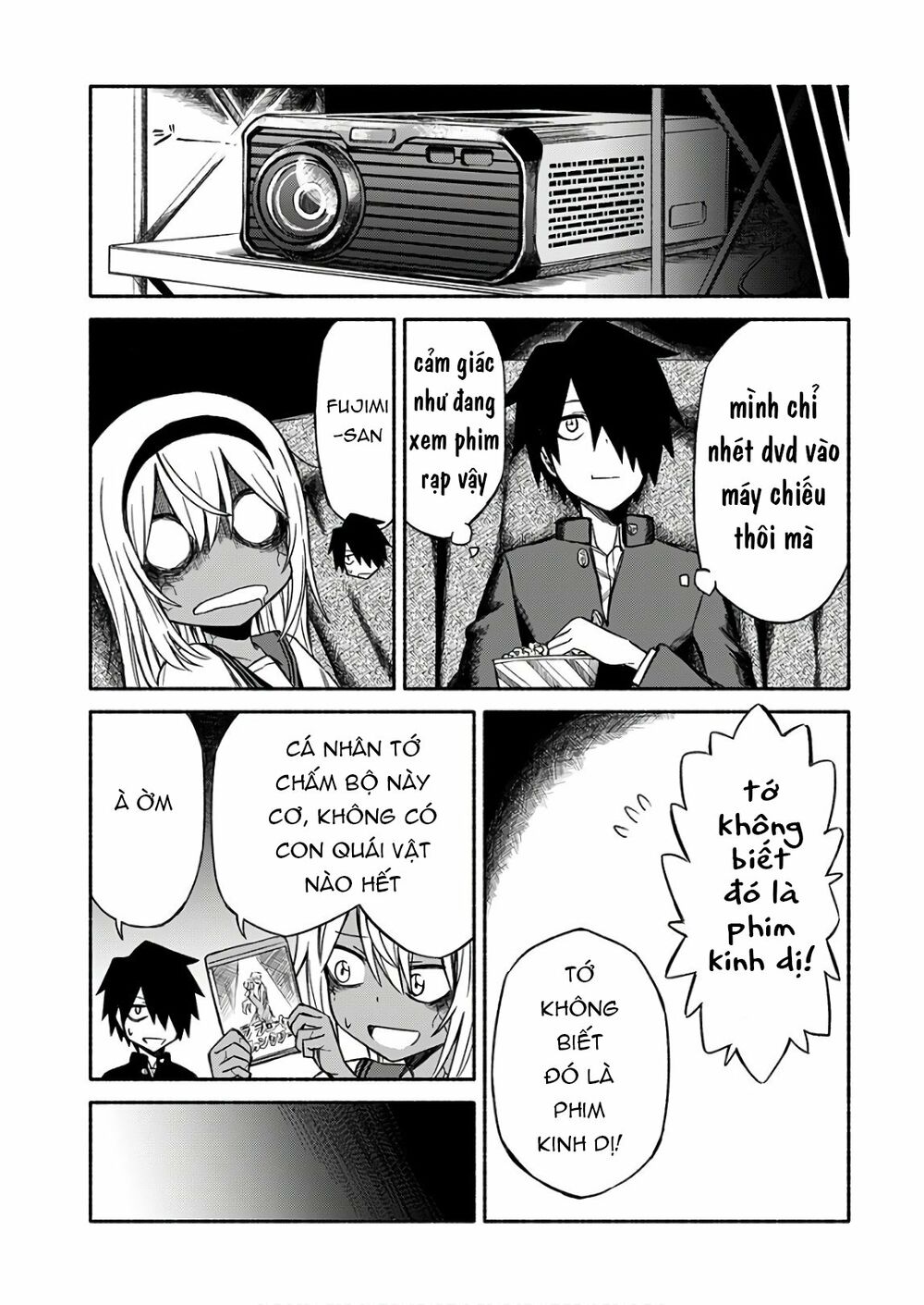 Zombi Shoujo no Fujimi-san: Chapter 4