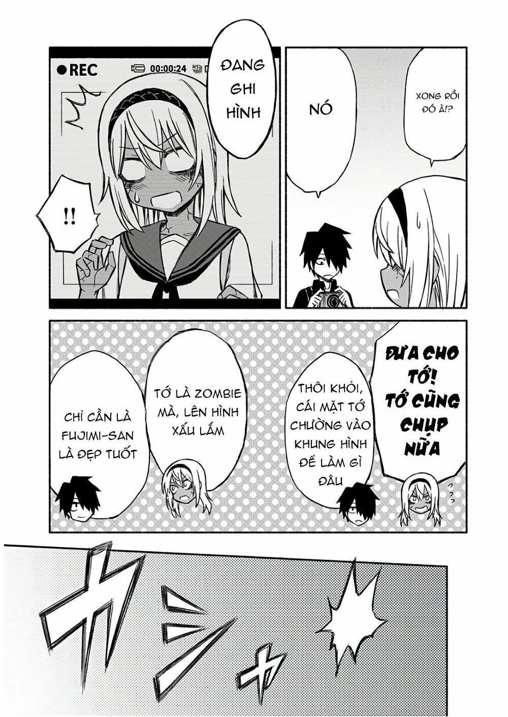 Zombi Shoujo no Fujimi-san: Chapter 4