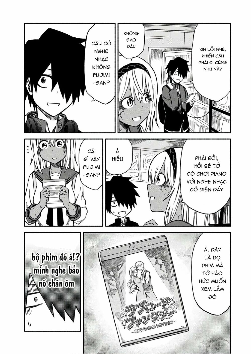Zombi Shoujo no Fujimi-san: Chapter 4