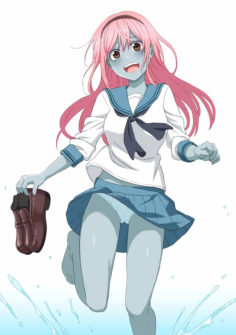 Zombi Shoujo no Fujimi-san: Chapter 7