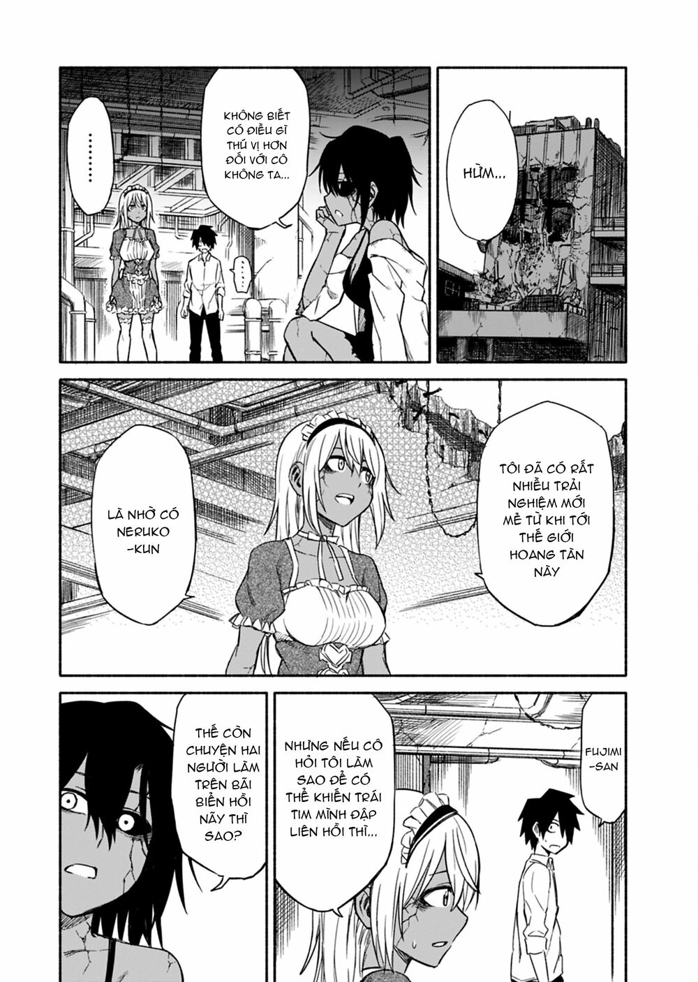 Zombi Shoujo no Fujimi-san: Chapter 8