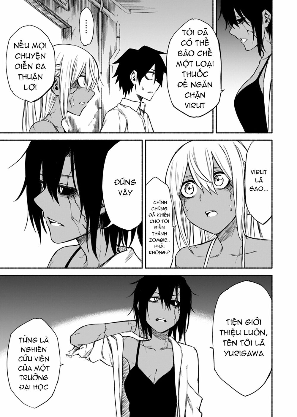 Zombi Shoujo no Fujimi-san: Chapter 8