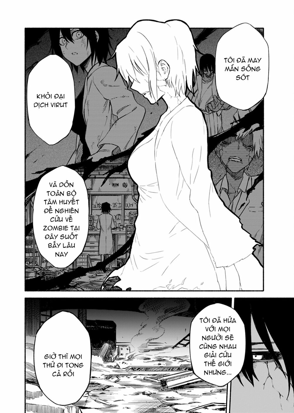 Zombi Shoujo no Fujimi-san: Chapter 8
