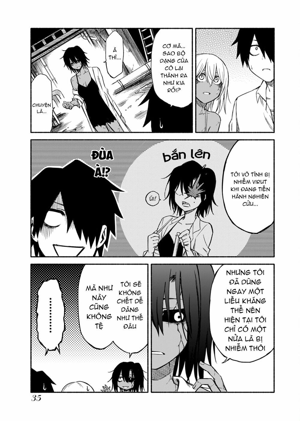 Zombi Shoujo no Fujimi-san: Chapter 8