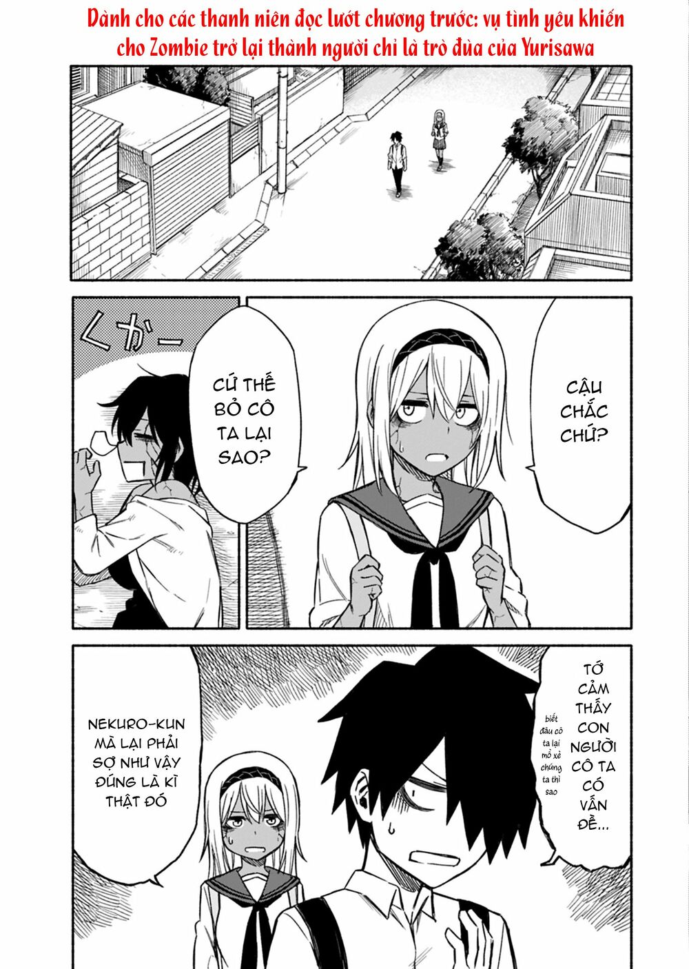 Zombi Shoujo no Fujimi-san: Chapter 9