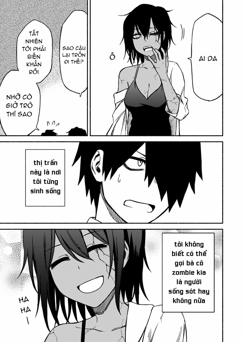 Zombi Shoujo no Fujimi-san: Chapter 9