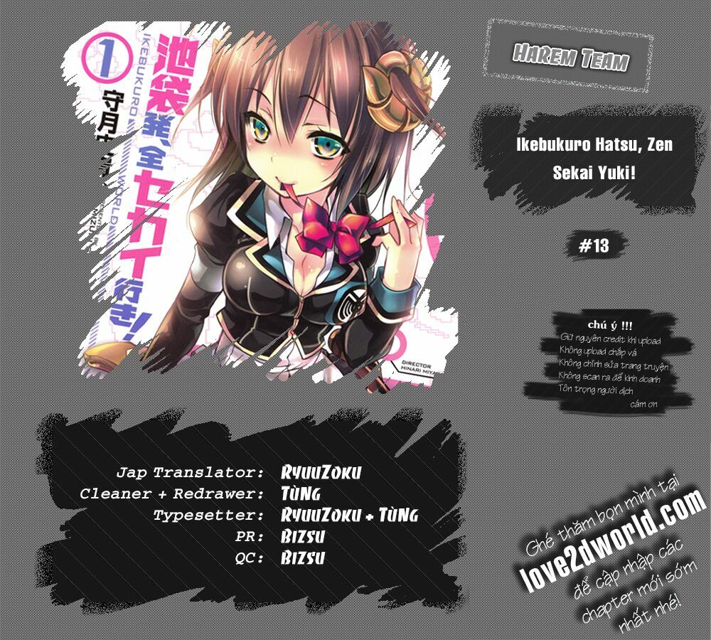 Kebukurohatsu Zensekai Yuki!: Chapter 13