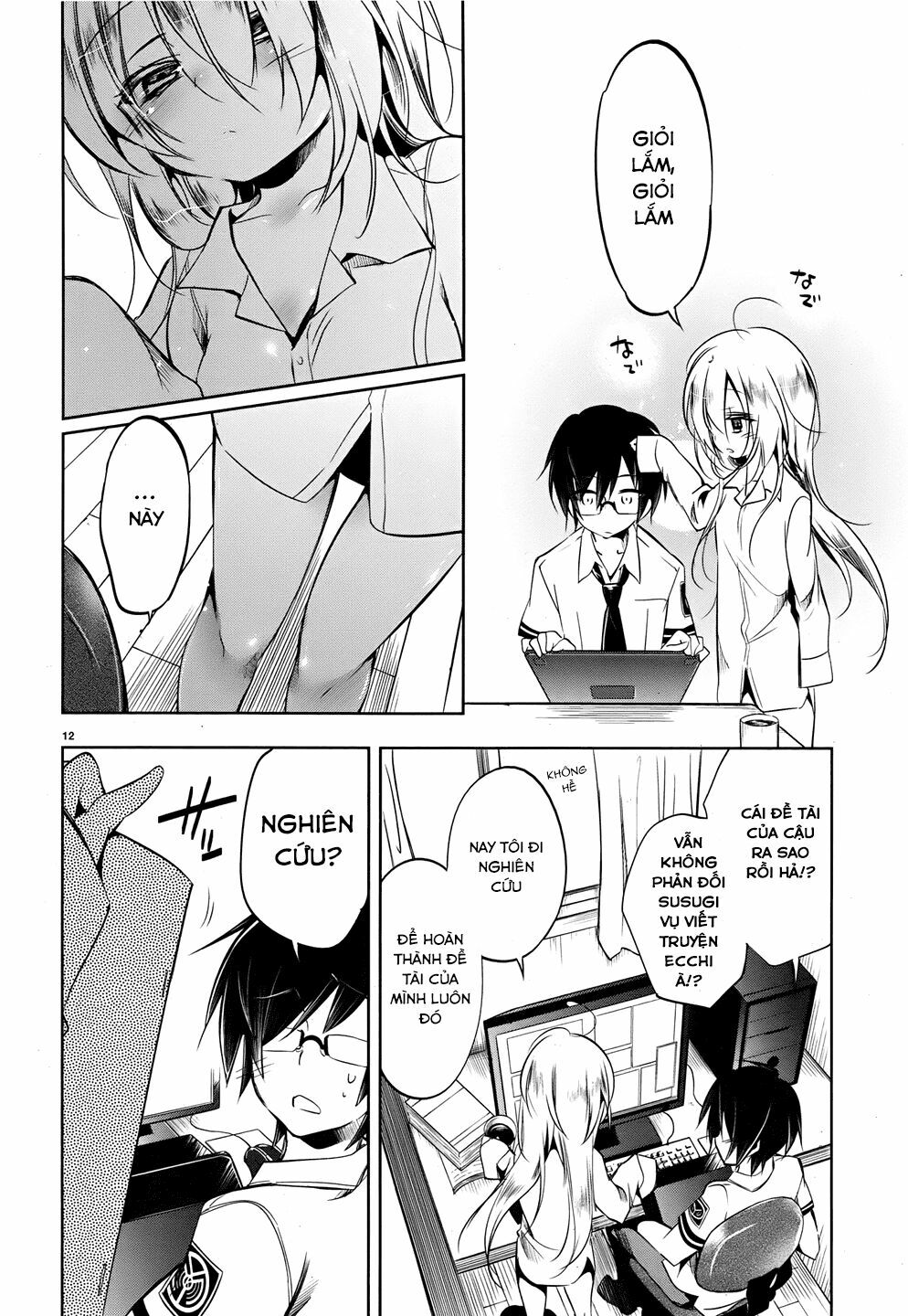 Kebukurohatsu Zensekai Yuki!: Chapter 13