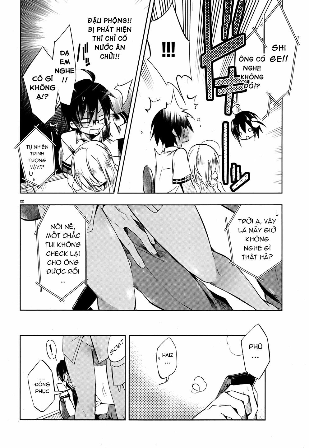 Kebukurohatsu Zensekai Yuki!: Chapter 13