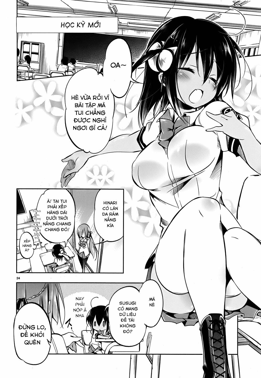 Kebukurohatsu Zensekai Yuki!: Chapter 13
