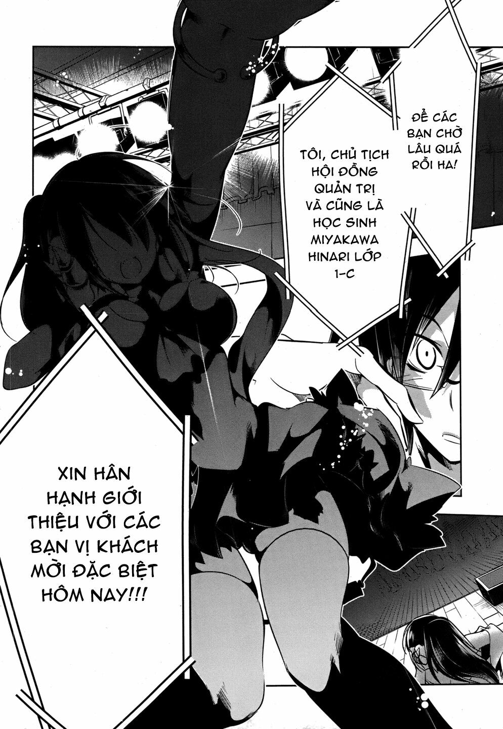 Kebukurohatsu Zensekai Yuki!: Chapter 15