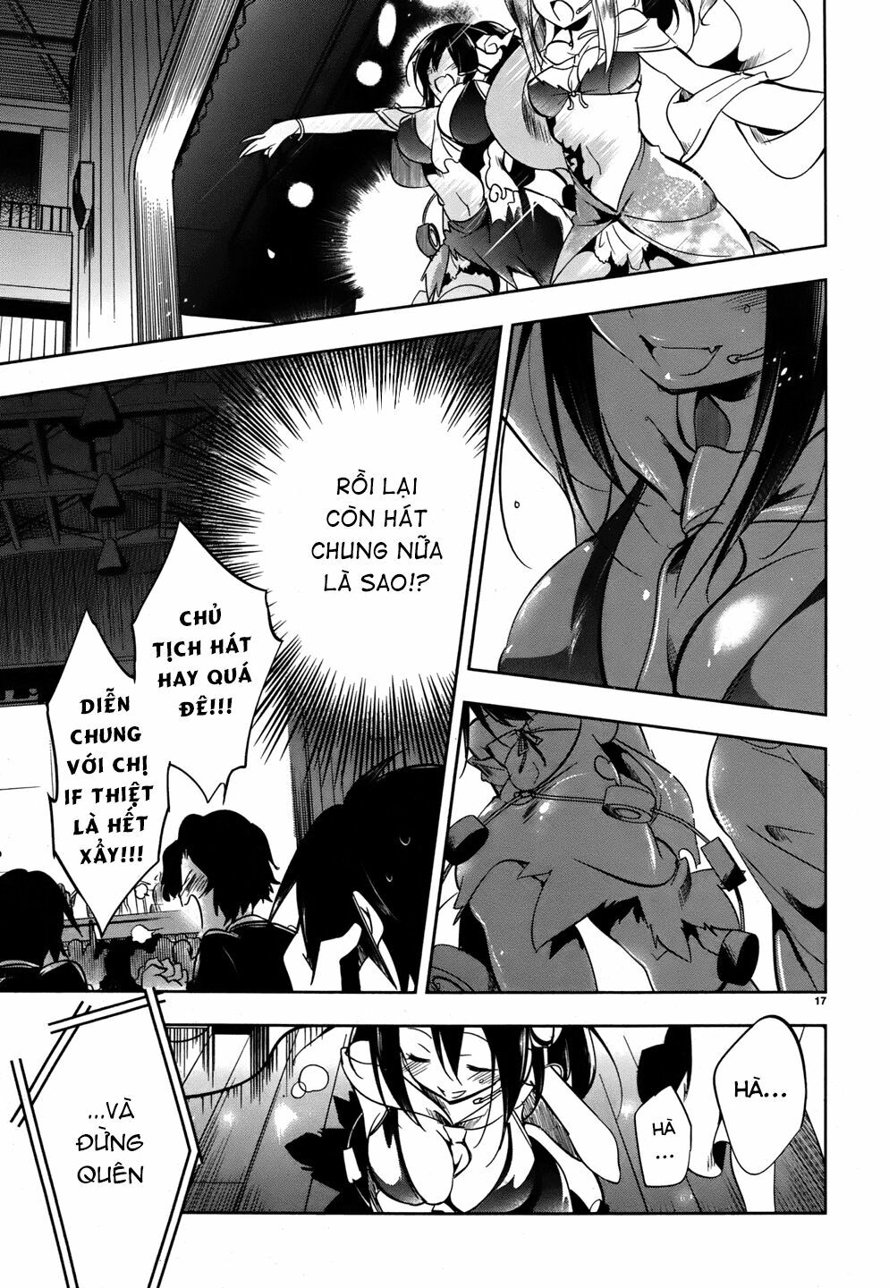 Kebukurohatsu Zensekai Yuki!: Chapter 15