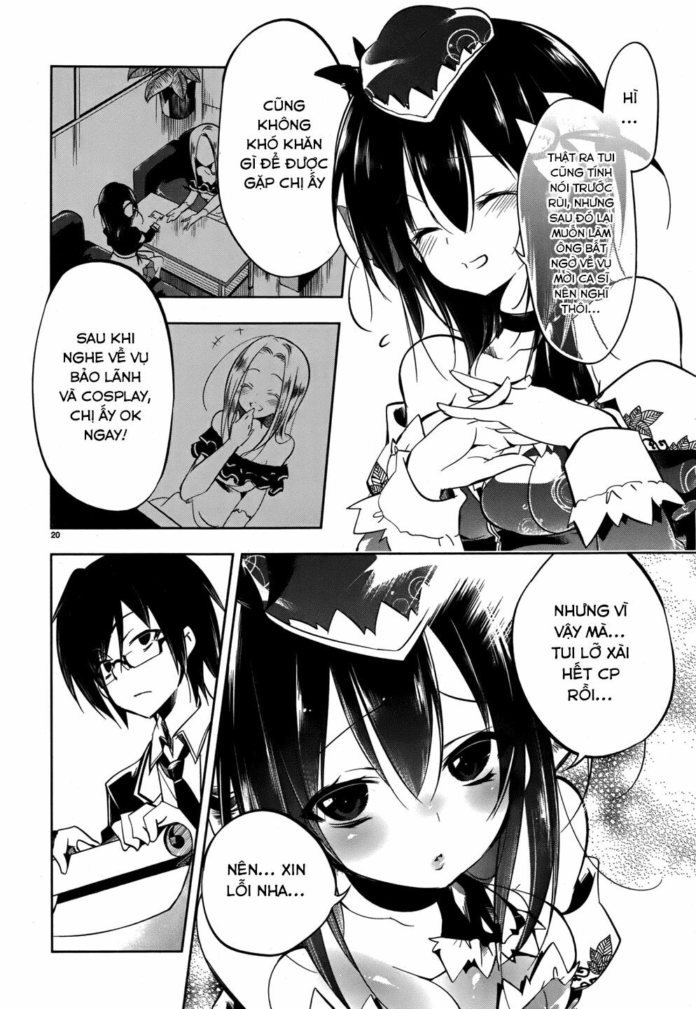 Kebukurohatsu Zensekai Yuki!: Chapter 15