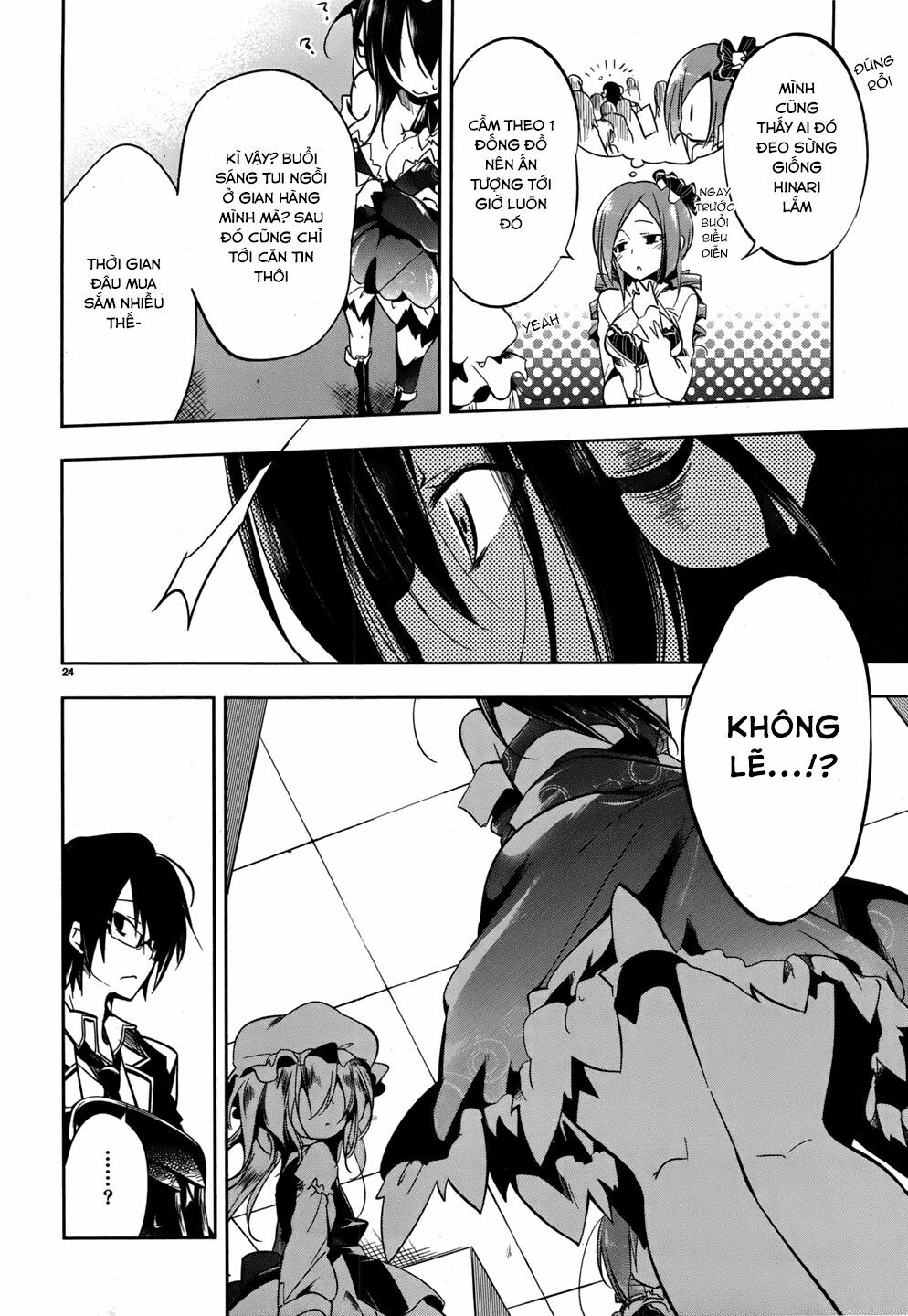 Kebukurohatsu Zensekai Yuki!: Chapter 15