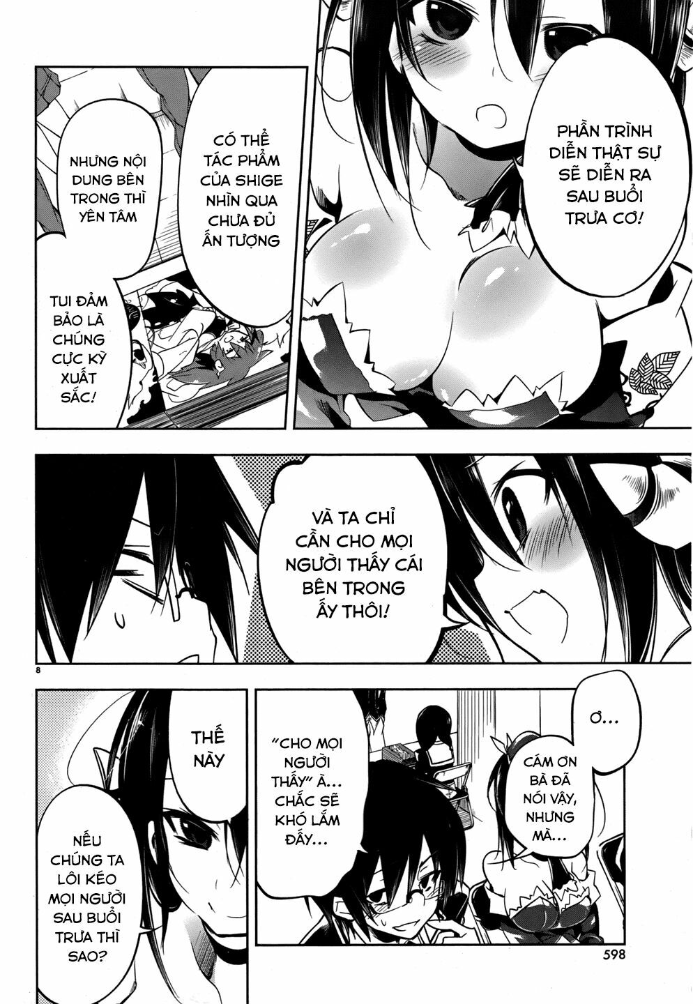 Kebukurohatsu Zensekai Yuki!: Chapter 15
