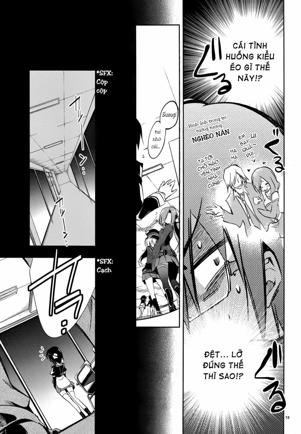 Kebukurohatsu Zensekai Yuki!: Chapter 18