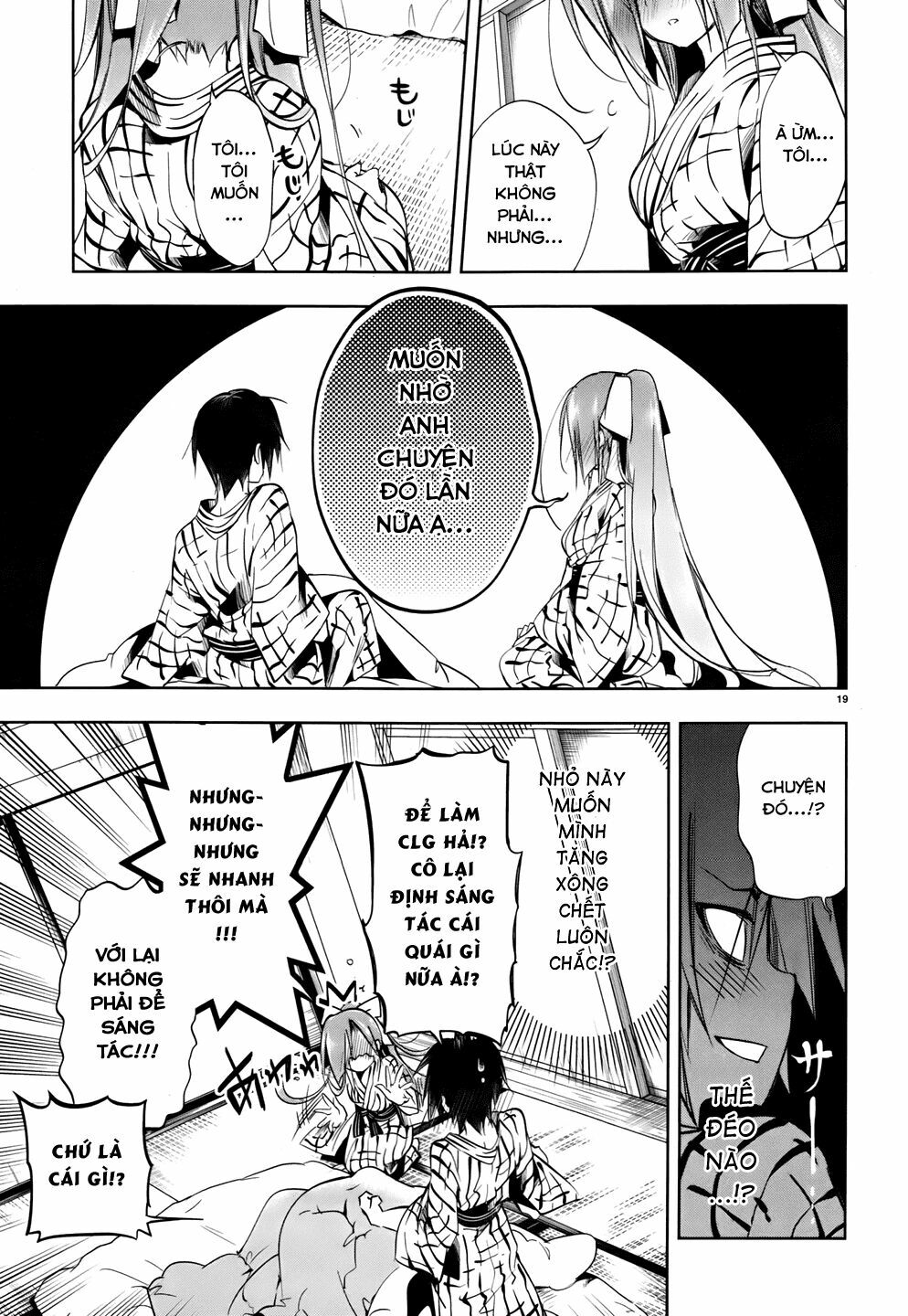 Kebukurohatsu Zensekai Yuki!: Chapter 19