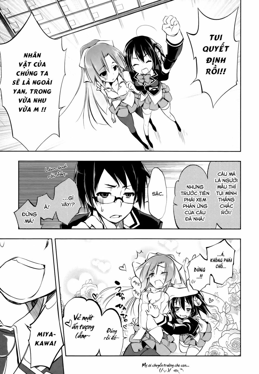 Kebukurohatsu Zensekai Yuki!: Chapter 3