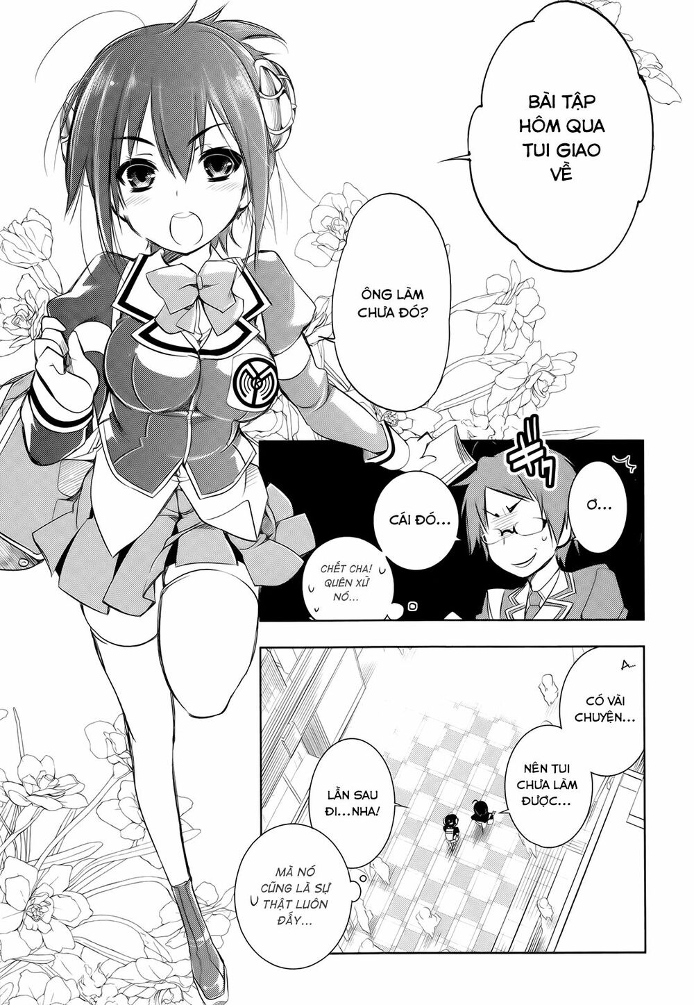 Kebukurohatsu Zensekai Yuki!: Chapter 3
