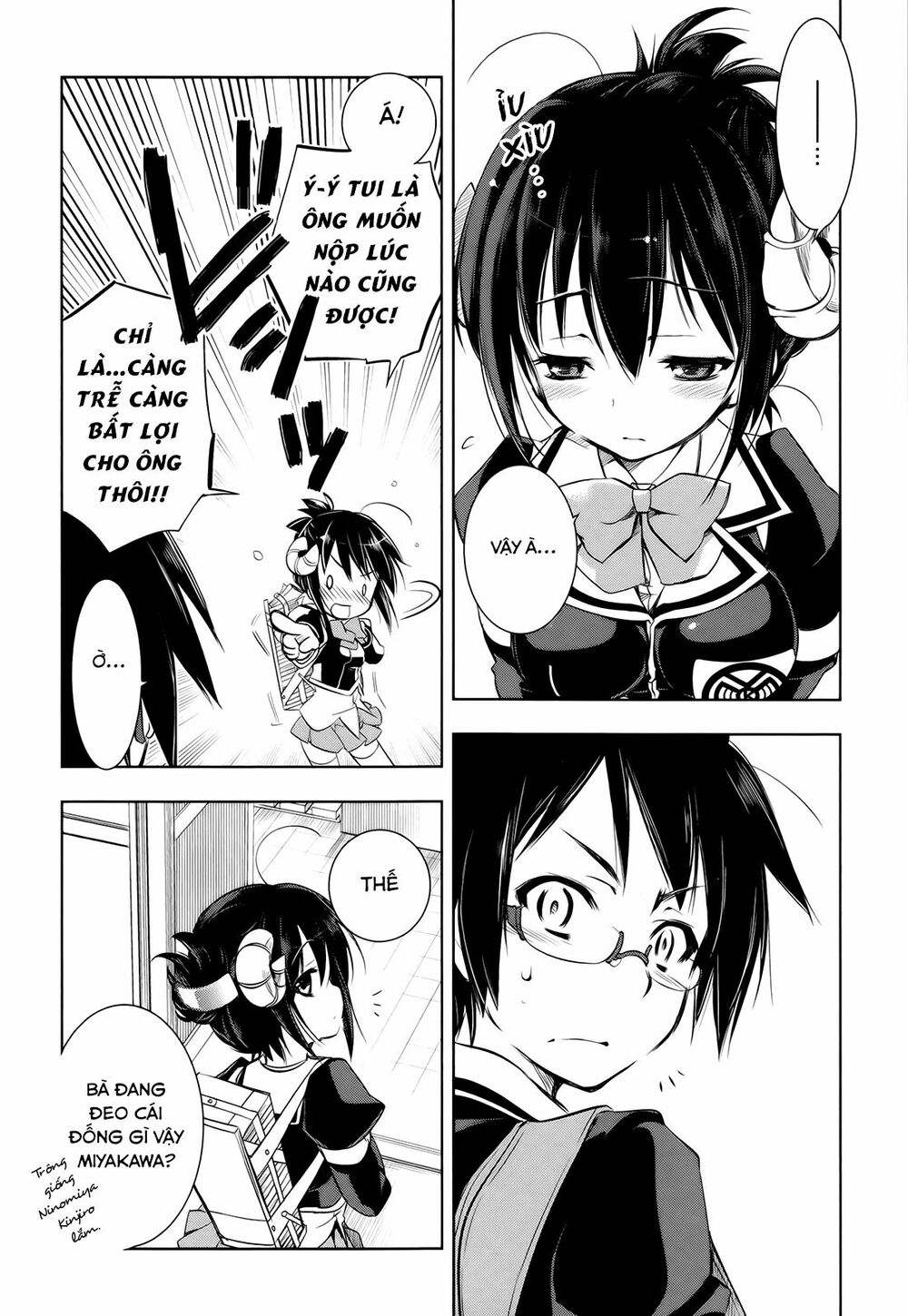 Kebukurohatsu Zensekai Yuki!: Chapter 3