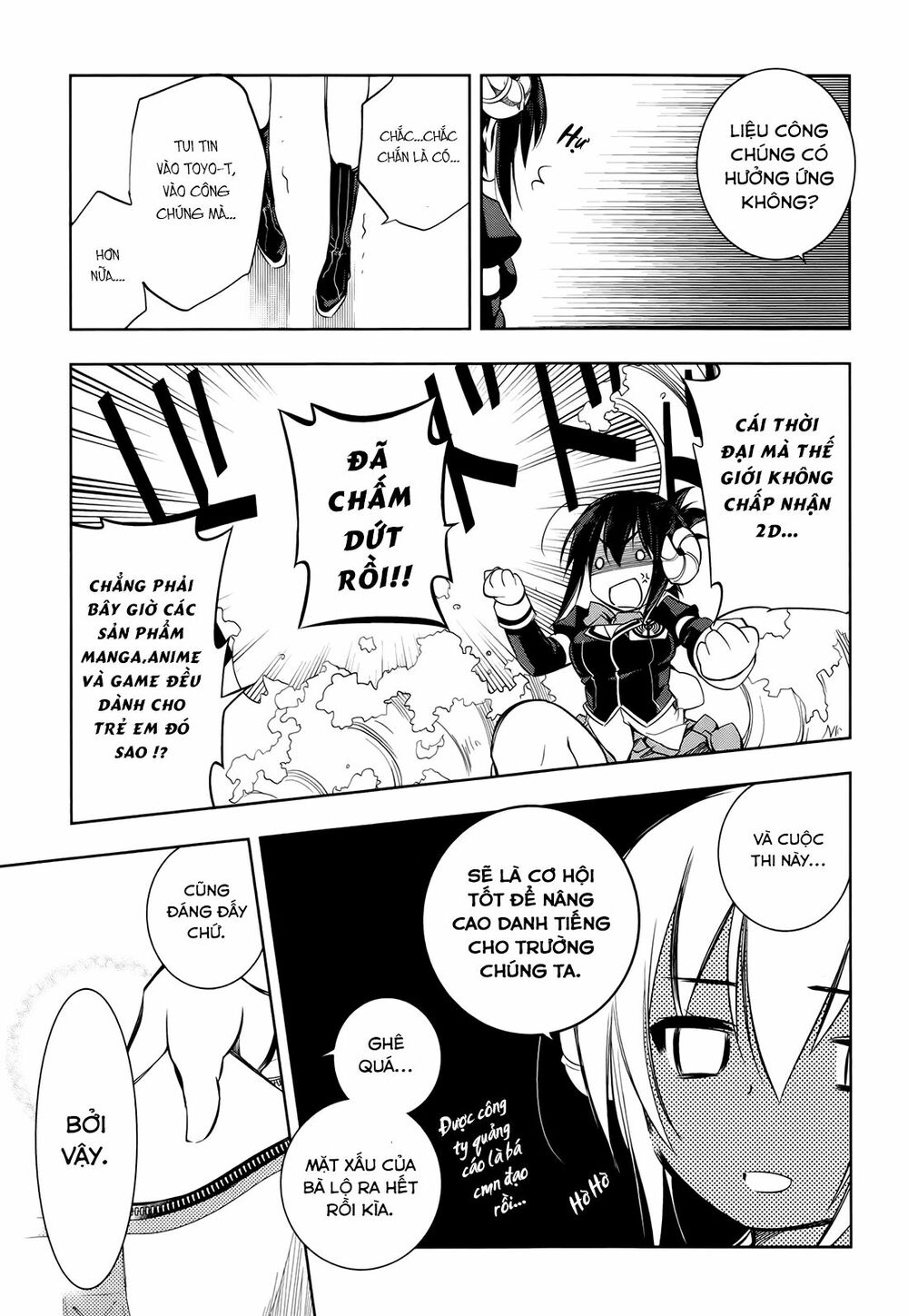 Kebukurohatsu Zensekai Yuki!: Chapter 3