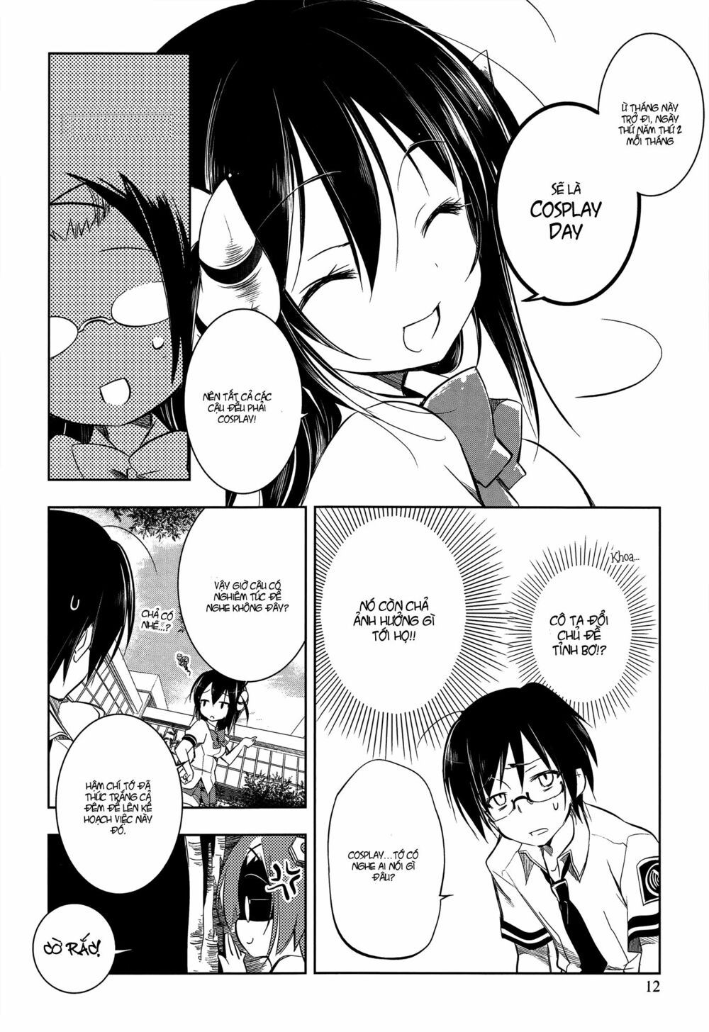 Kebukurohatsu Zensekai Yuki!: Chapter 6