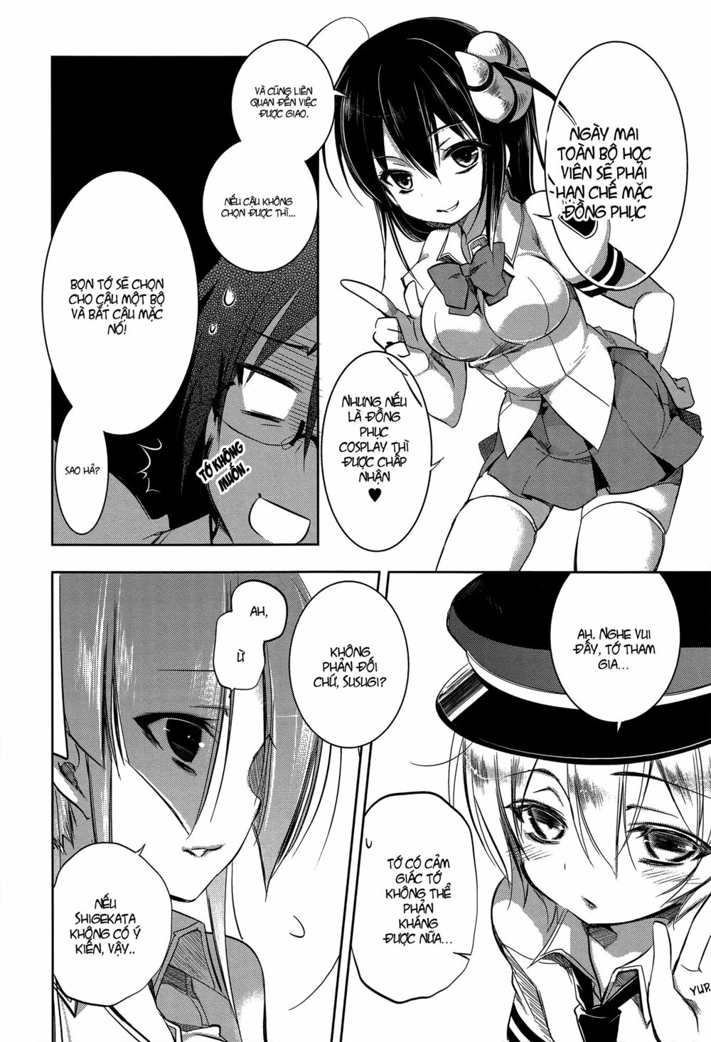 Kebukurohatsu Zensekai Yuki!: Chapter 6