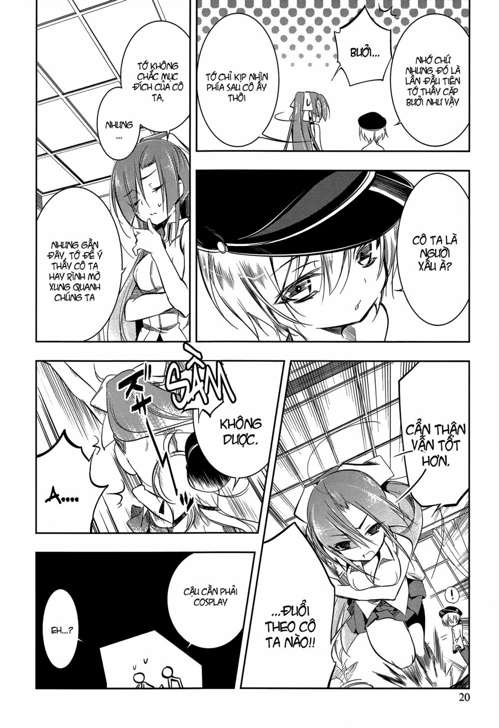 Kebukurohatsu Zensekai Yuki!: Chapter 6