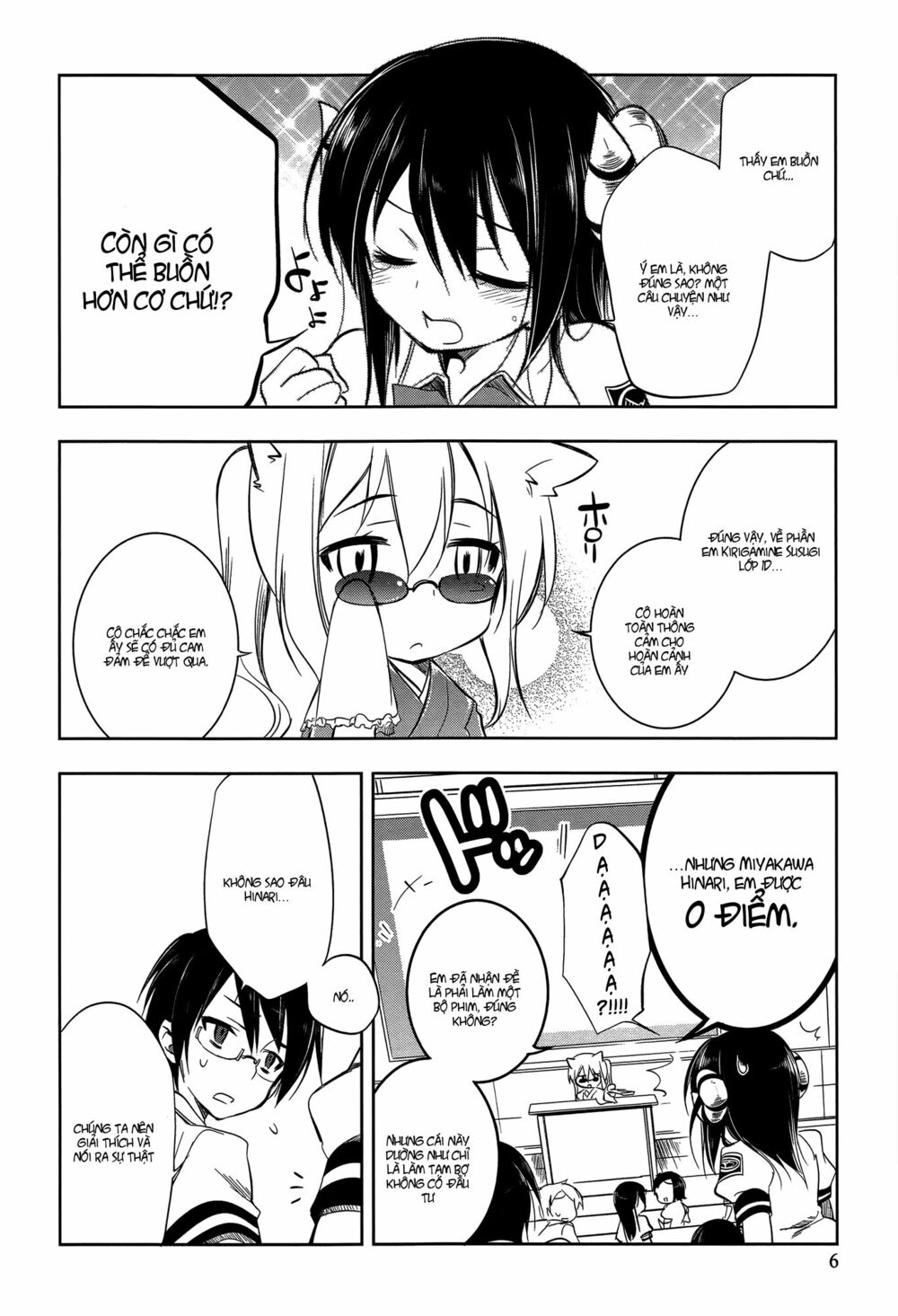 Kebukurohatsu Zensekai Yuki!: Chapter 6