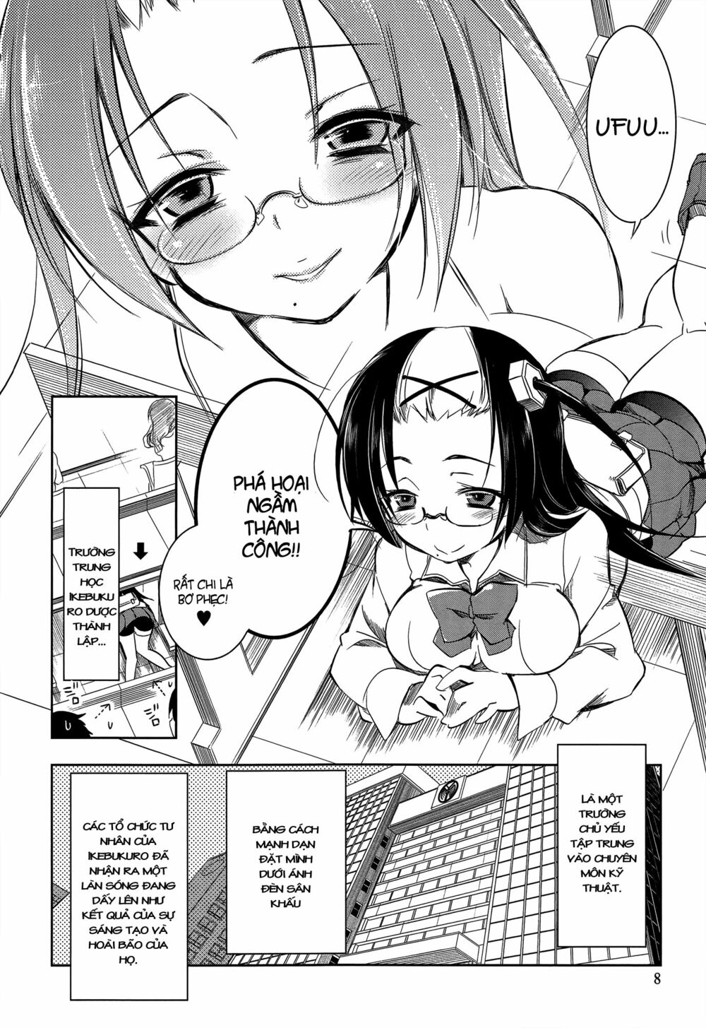 Kebukurohatsu Zensekai Yuki!: Chapter 6