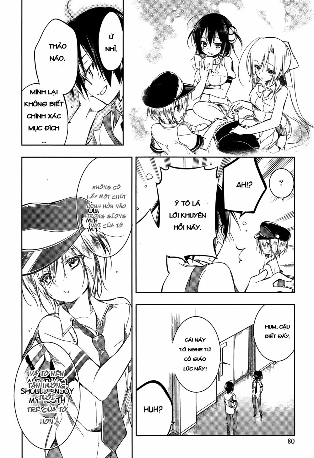 Kebukurohatsu Zensekai Yuki!: Chapter 8