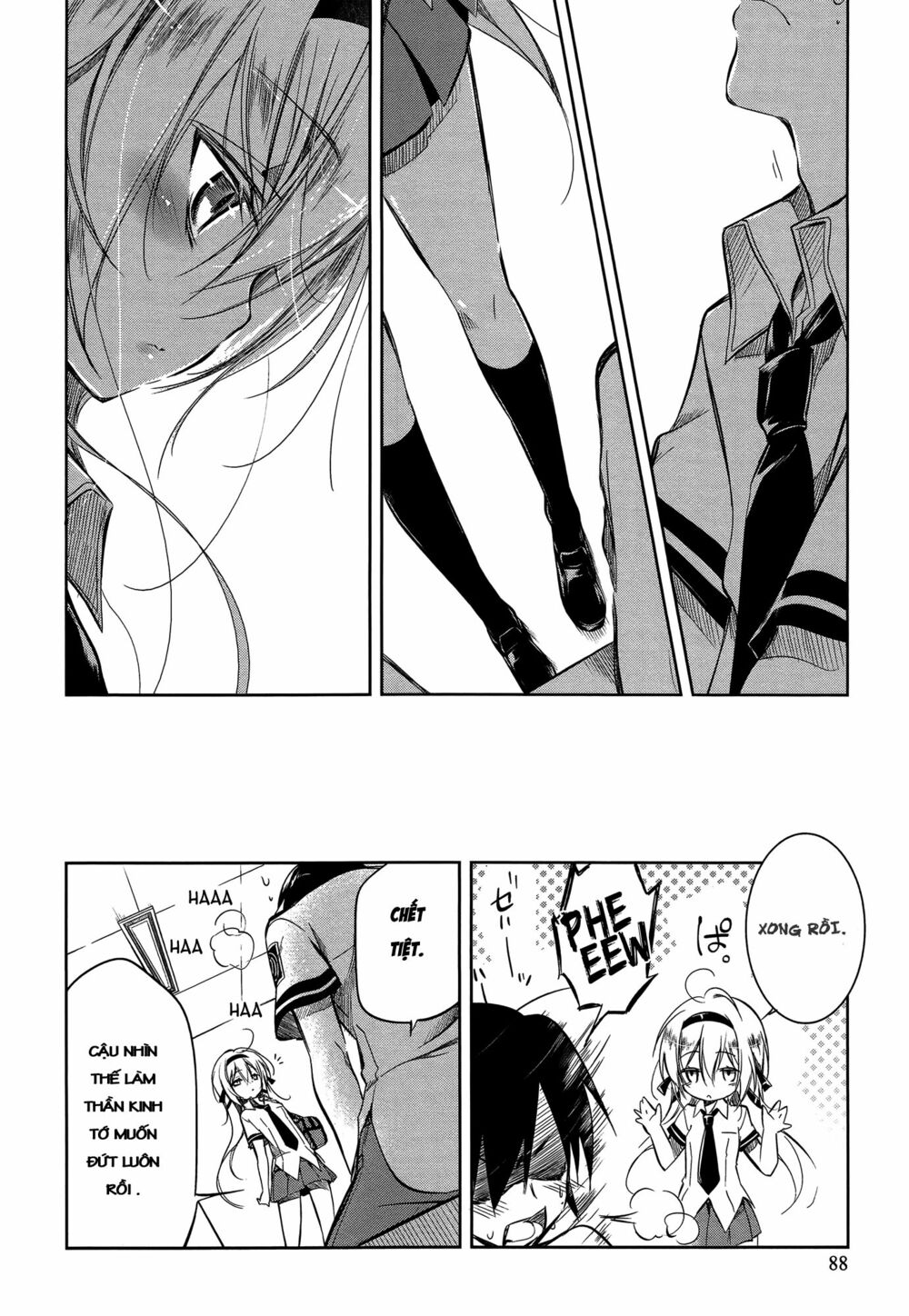 Kebukurohatsu Zensekai Yuki!: Chapter 8