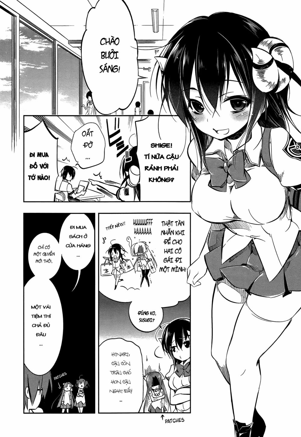 Kebukurohatsu Zensekai Yuki!: Chapter 8