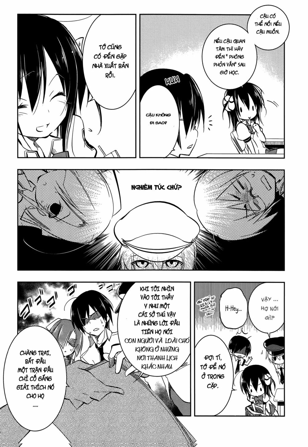 Kebukurohatsu Zensekai Yuki!: Chapter 8