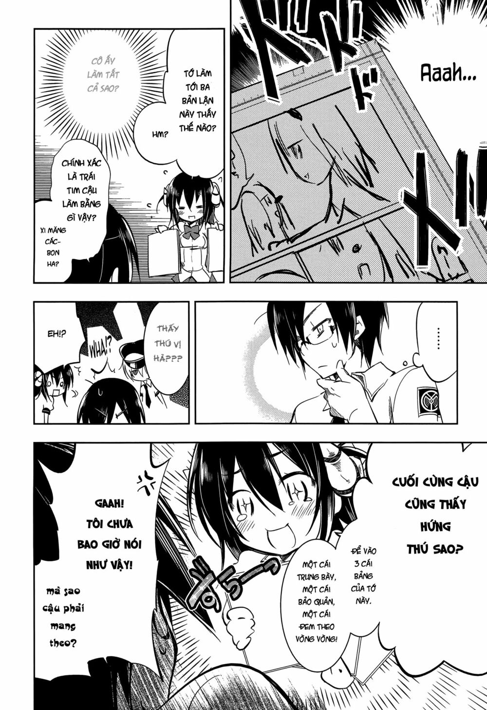 Kebukurohatsu Zensekai Yuki!: Chapter 8
