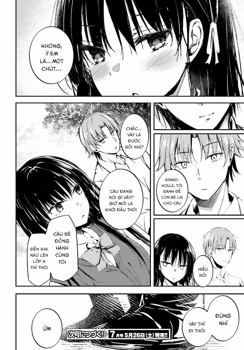 Chào mừng đến với lớp học Thượng đẳng: √Horikita: Chapter 10