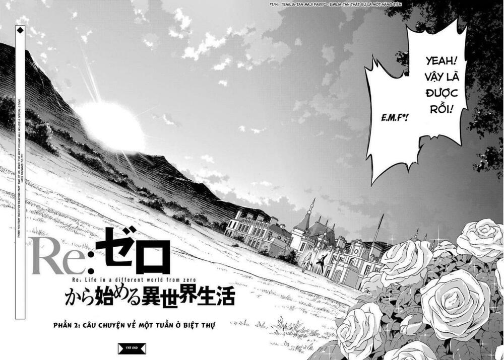 Re:Zero − Bắt đầu lại ở thế giới khác: Chapter 32.5: end