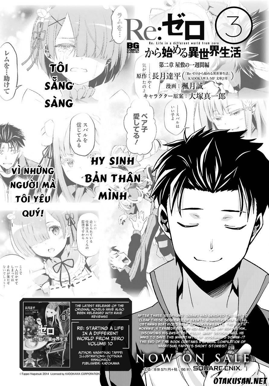 Re:Zero − Bắt đầu lại ở thế giới khác: Chapter 32
