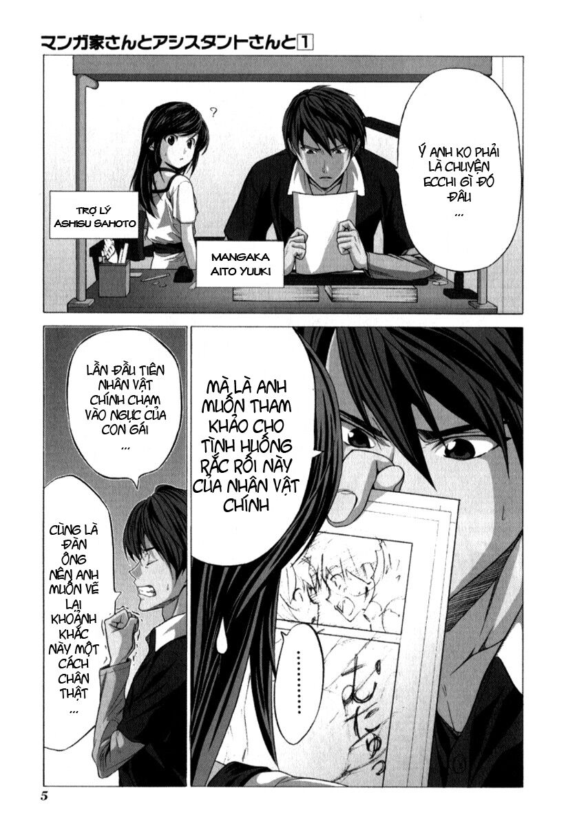 Tác Giả Manga Và Cô Phụ Tá: Chapter 1: - Tìm h ...