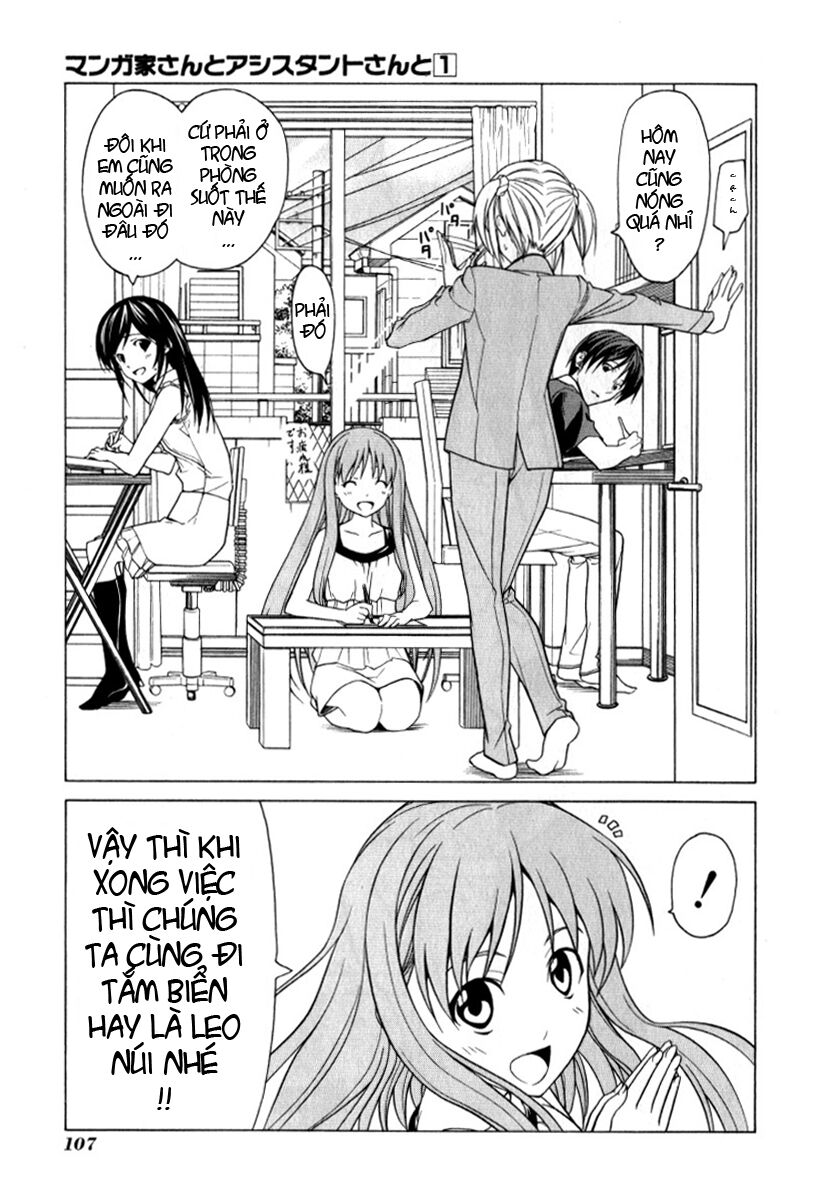 Tác Giả Manga Và Cô Phụ Tá: Chapter 10: - Đi bi ...